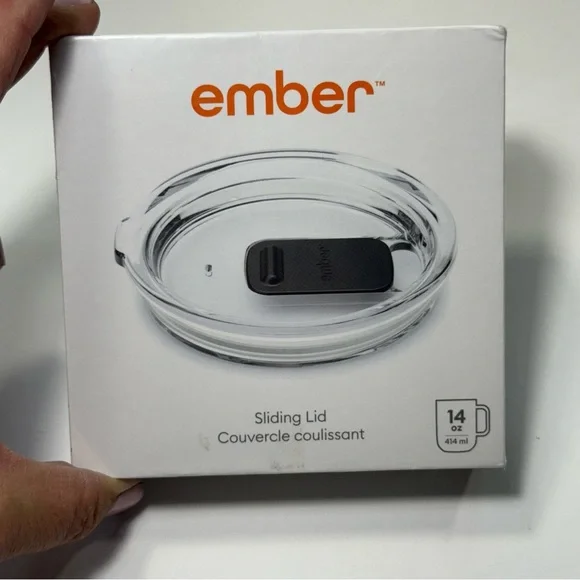 Ember Sliding Lid 14 oz NIB Sealed - Picture 1 of 2